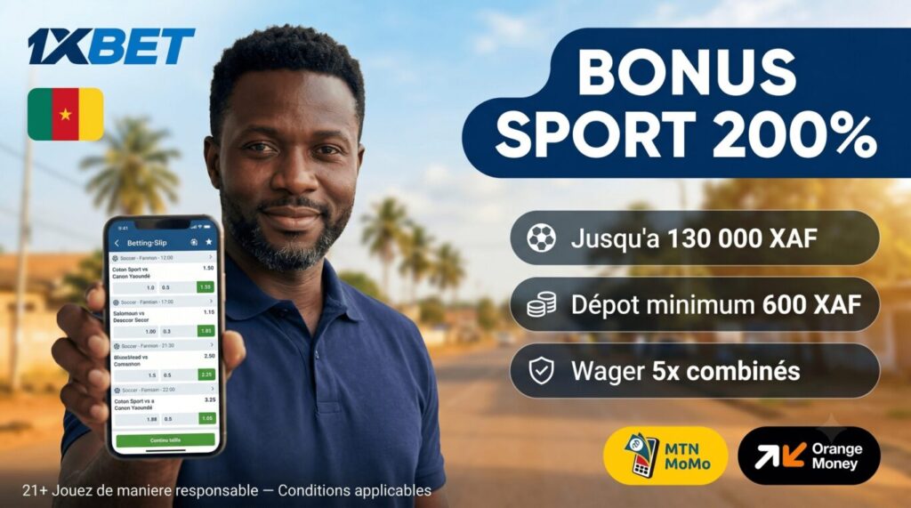 Bonus de bienvenue sport
