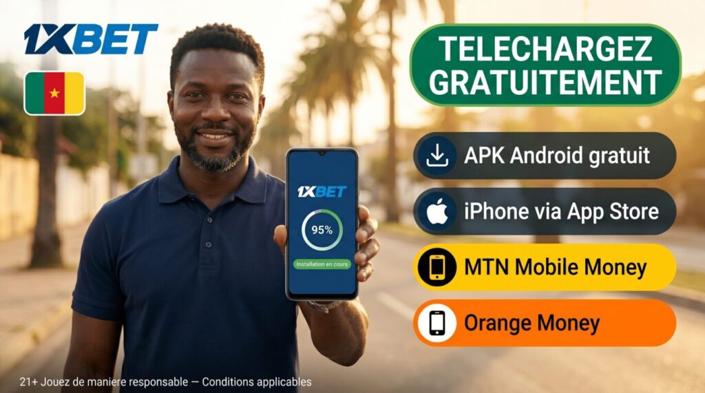 l’application 1xBet